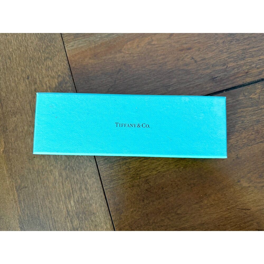 TIFFANY & CO Gold Plated Mechanical Pencil with Pouch and Box - Picture 7 of 9